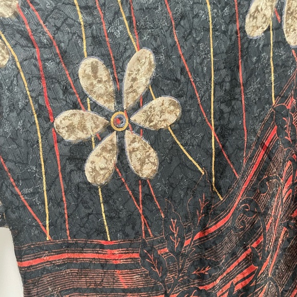 Silk kimono style cardigan - Picture 2 of 6